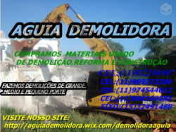 material de demolição usado em ibiuna e região